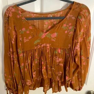 Urban Outfitters Floral Blouse